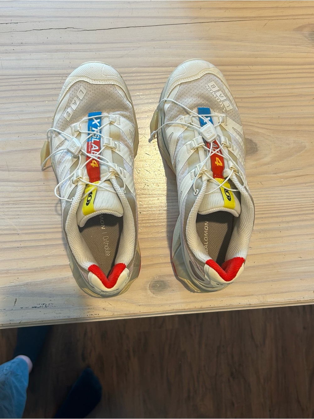 Salomon White Xt-4 Og 'Vanilla Ice' sneakers - Picture 2 of 12